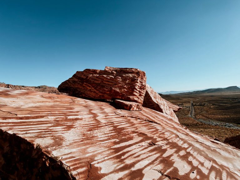 Calico Basin - Striated Rocks 2